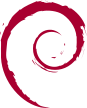 Debian logo — VPS hosting in the cloud from INET.WS